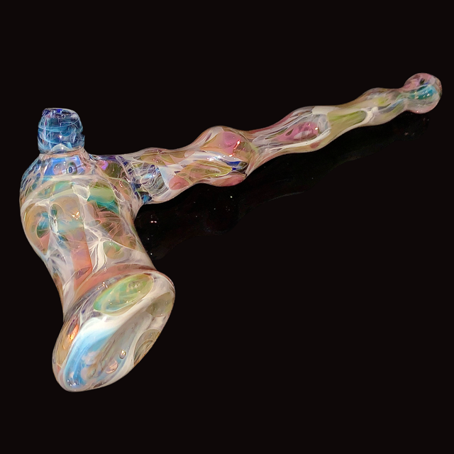 Brad Tenner Large Heady Psychedelic Hammer Bubbler New