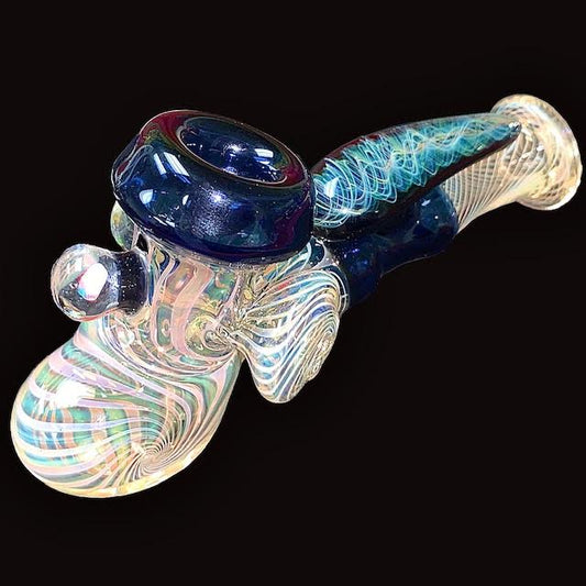 Jahnny Rise Heady Fume with Blue Hammer New