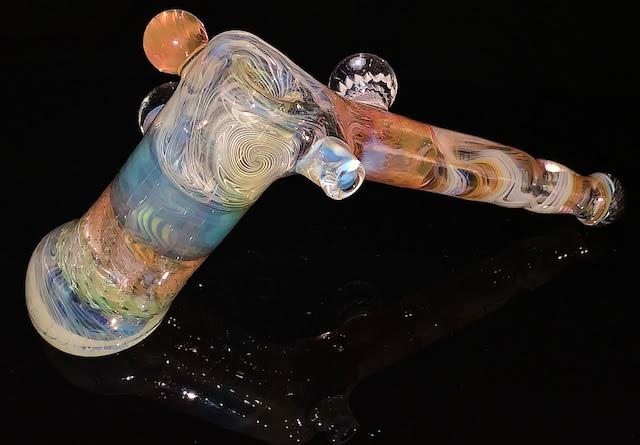 Cam Tower Heady Fume Hammer Bubbler New #2
