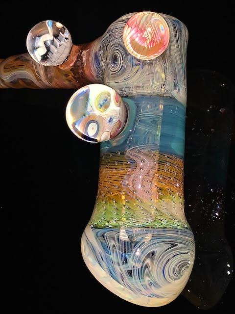 Cam Tower Heady Fume Hammer Bubbler New #2
