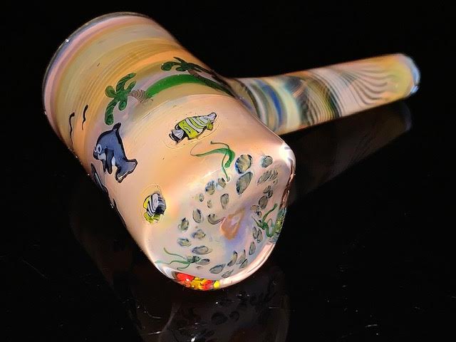 Bob Badtram Heady Underwater Dolphin Scene Proxy Hammer New