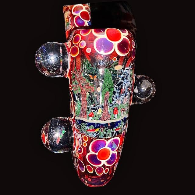 ShawnDaddy Deluxe Elvis Red Triple Forest Scene Sherlock New