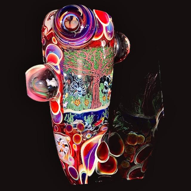 ShawnDaddy Deluxe Elvis Red Triple Forest Scene Sherlock New