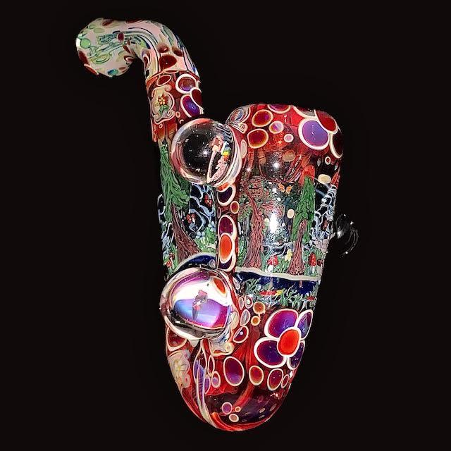 ShawnDaddy Deluxe Elvis Red Triple Forest Scene Sherlock New