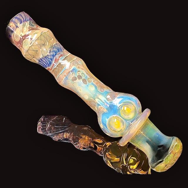 Travis Wigger XL Heady Skulls Hammer Bubbler New