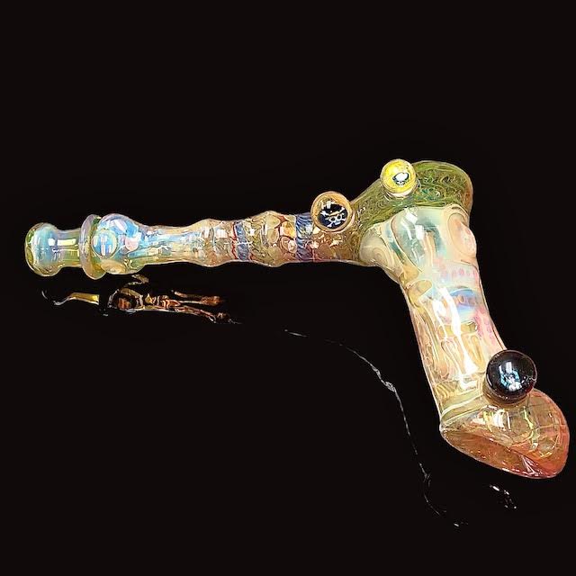Travis Wigger XL Heady Skulls Hammer Bubbler New
