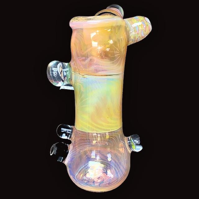 Travis Wigger XL Heady Fume Jerry Garcia Hammer Bubbler New