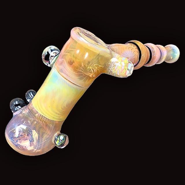 Travis Wigger XL Heady Fume Jerry Garcia Hammer Bubbler New