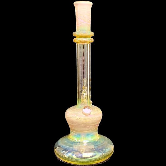 Steve Stotts Fumed Pink Pancake Bong 32mm New #1
