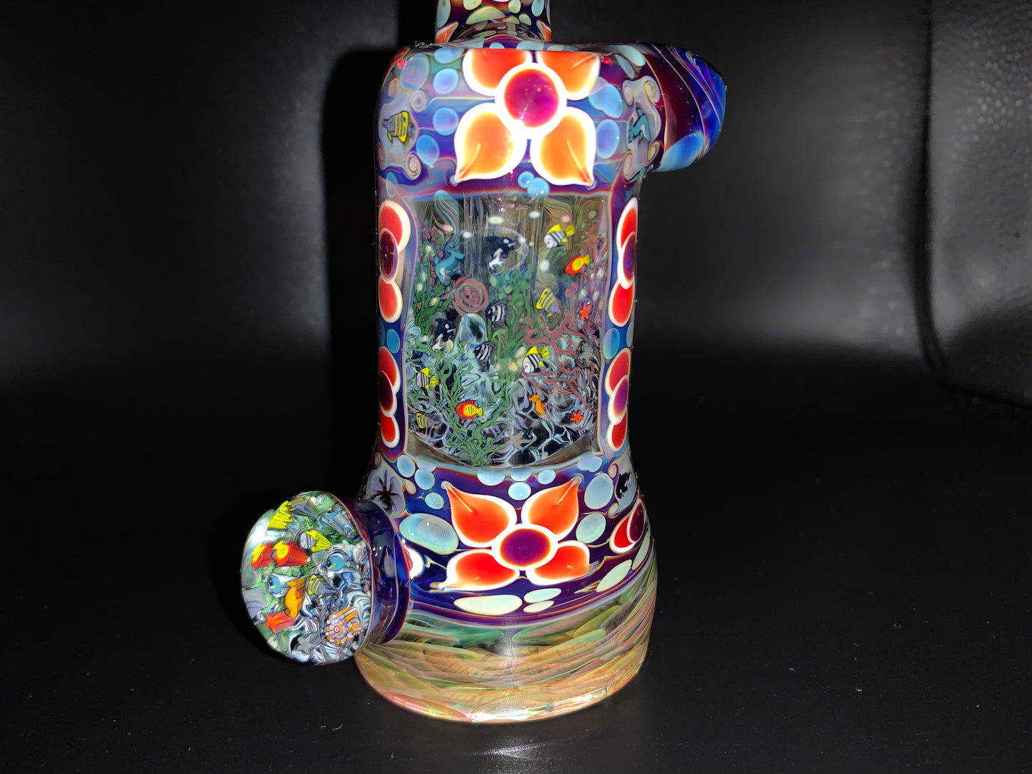 ShawnDaddy Deluxe Kelp Forest Scene Bubbler New
