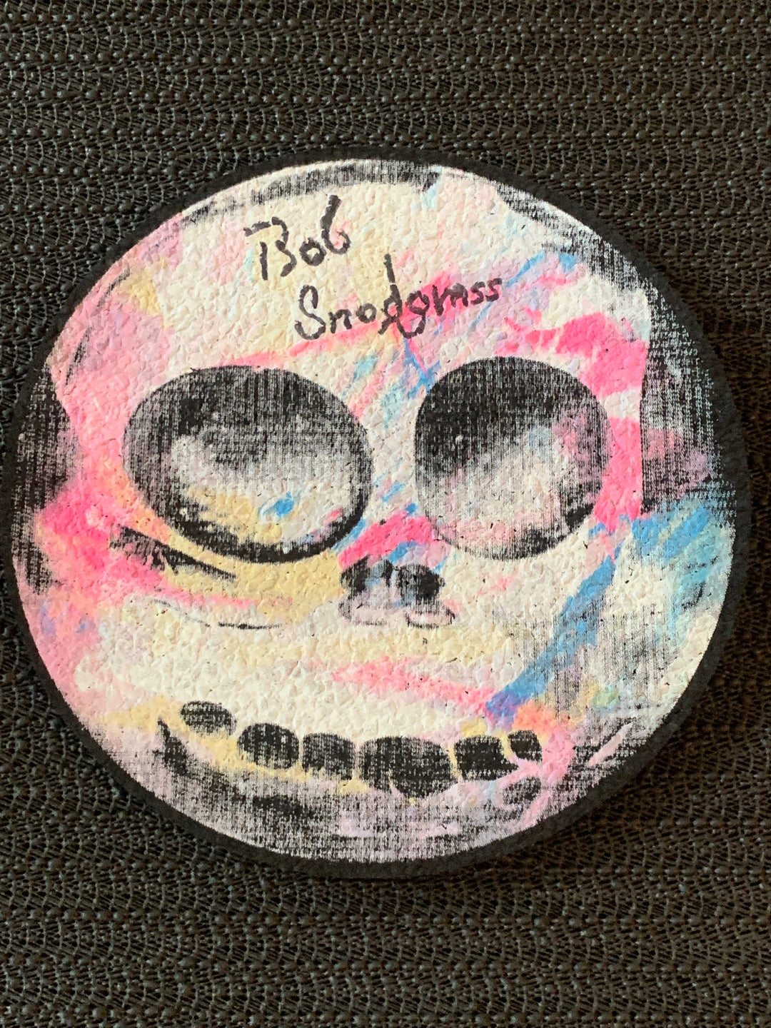 Bob Snodgrass Signed 8" Mood Mat UV New