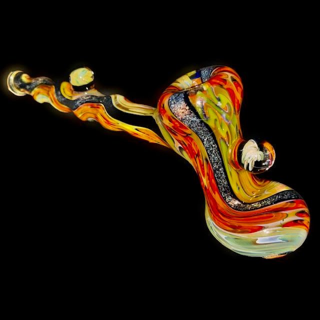 Terry Sharp OG Heady Inside Out Dichro Hammer Bubbler New