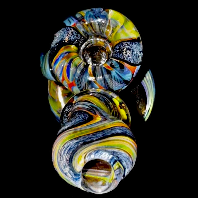 Terry Sharp OG Heady Inside Out Dichro Sherlock Bubbler New