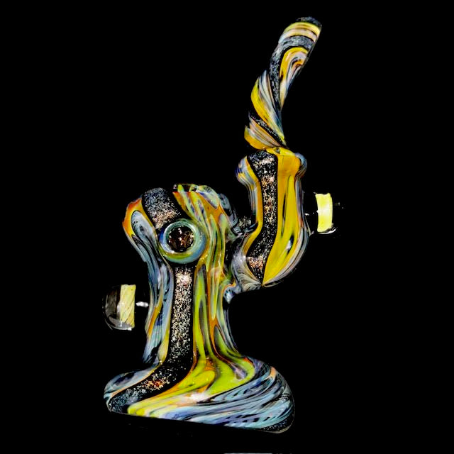 Terry Sharp OG Heady Inside Out Dichro Sherlock Bubbler New