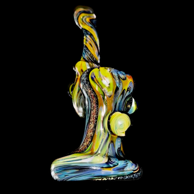 Terry Sharp OG Heady Inside Out Dichro Sherlock Bubbler New