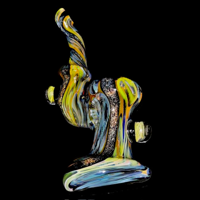 Terry Sharp OG Heady Inside Out Dichro Sherlock Bubbler New