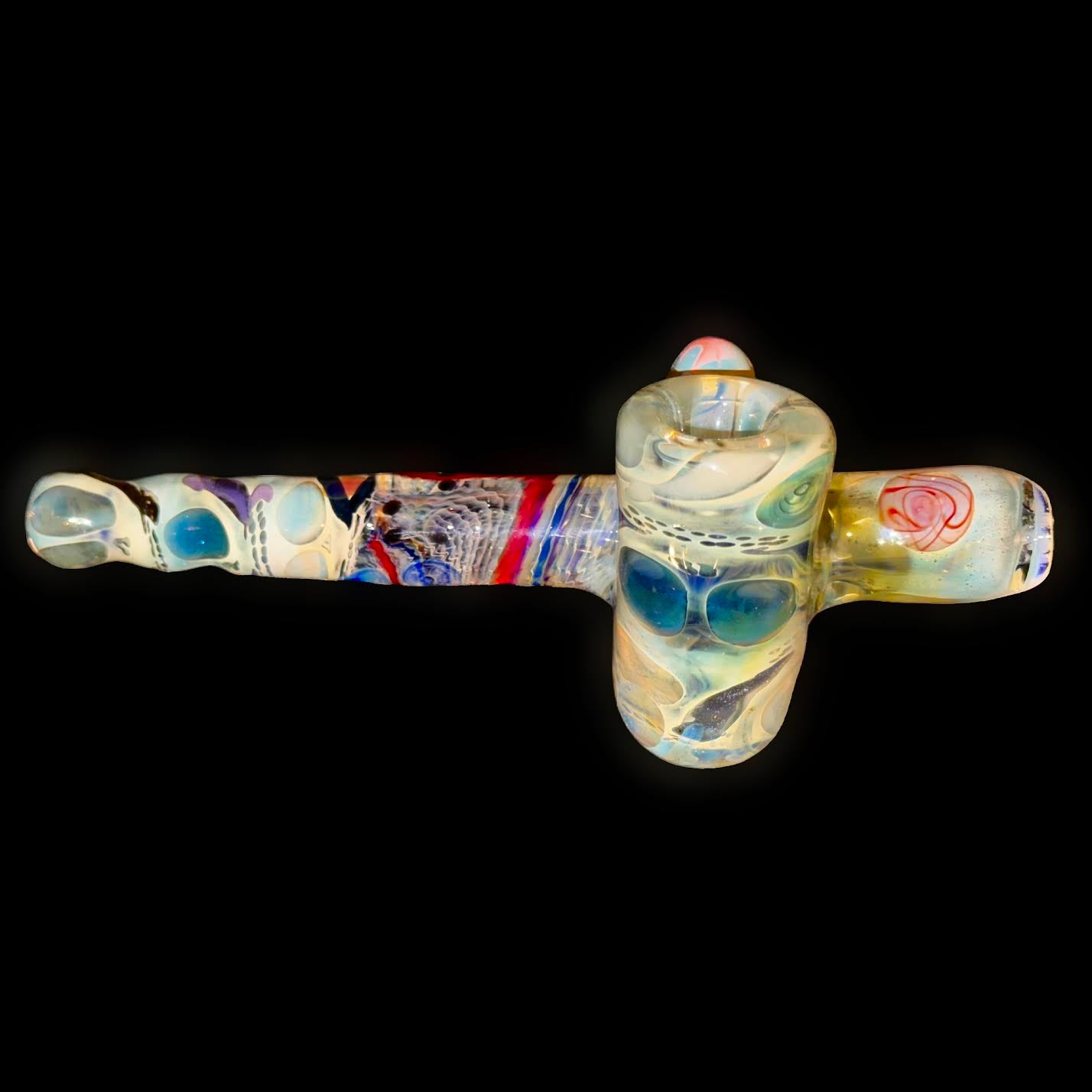 Cam Tower Heady Fumed UV Skulls Sidecar New