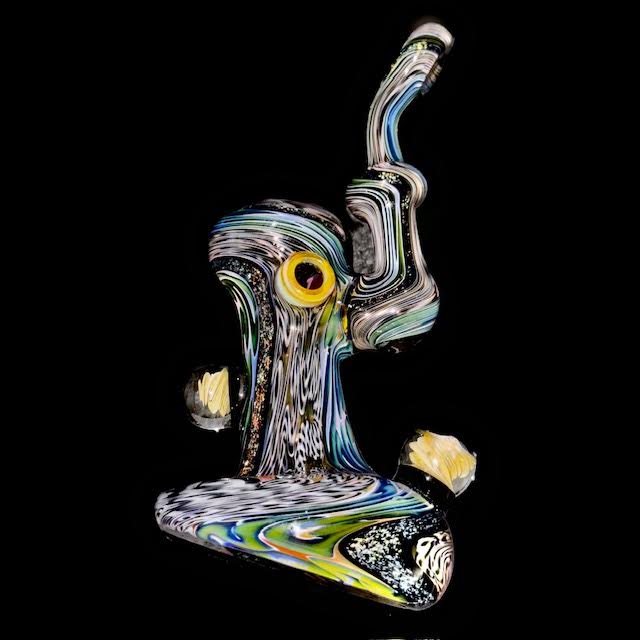 Terry Sharp OG Heady Inside Out Stand Up Bubbler New