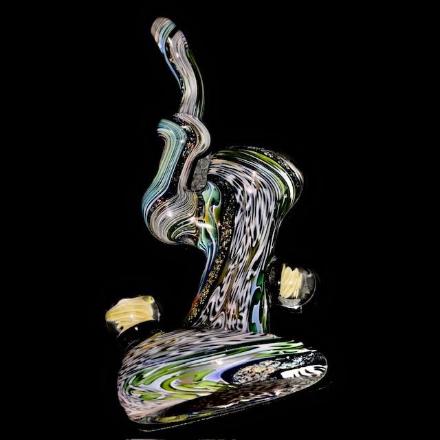 Terry Sharp OG Heady Inside Out Stand Up Bubbler New