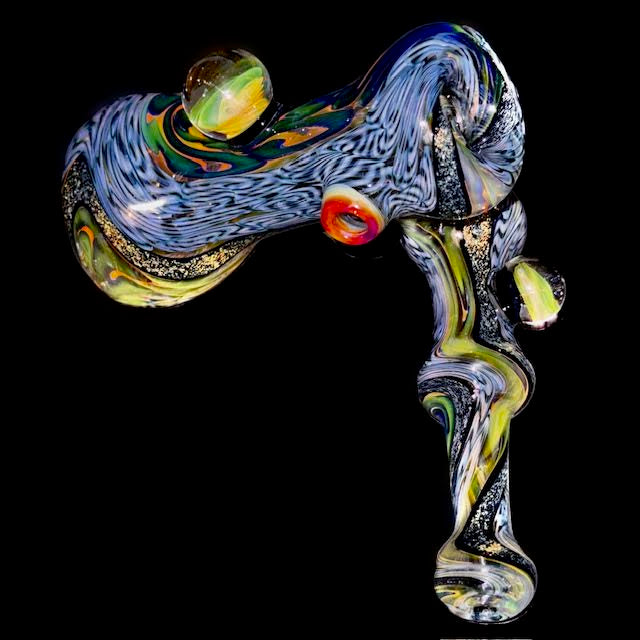 Terry Sharp OG Heady Inside Out Sidecar Bubbler New