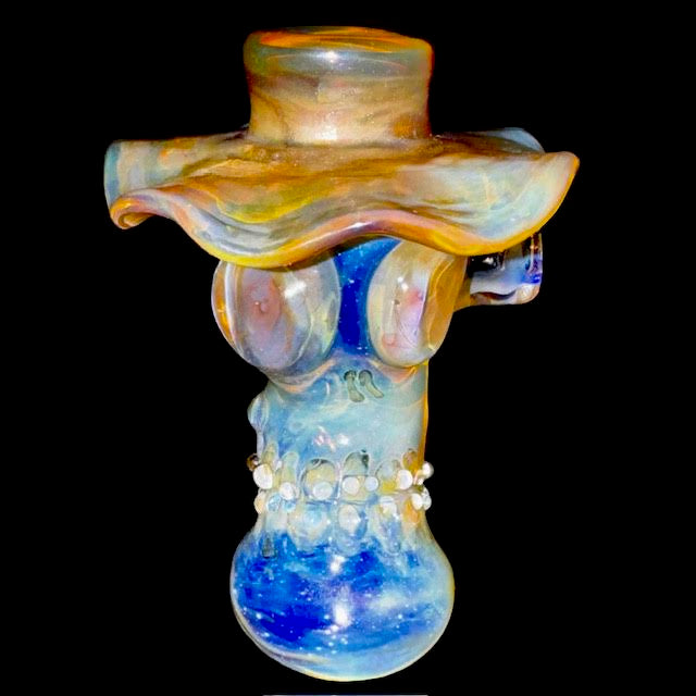 Cam Tower Fumed Floppy Hat Skull Hammer New