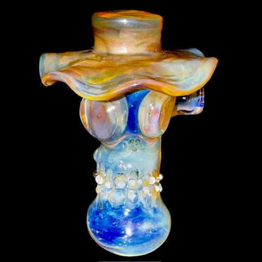 Cam Tower Fumed Floppy Hat Skull Hammer New