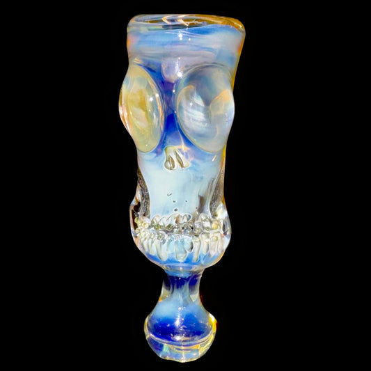 Cam Tower Fumed Double Skull Chillum New