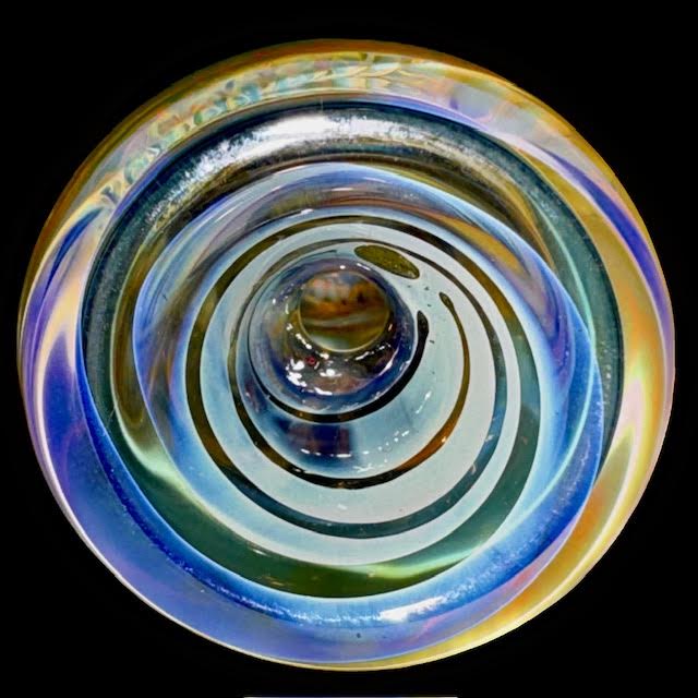 Cam Tower Fumed Double Skull Chillum New