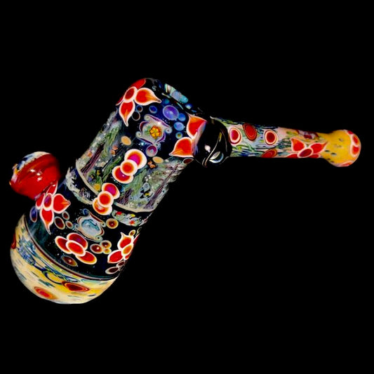 Shawn Daddy Heady Prankster with Forest Scenes Hammer Bubbler New