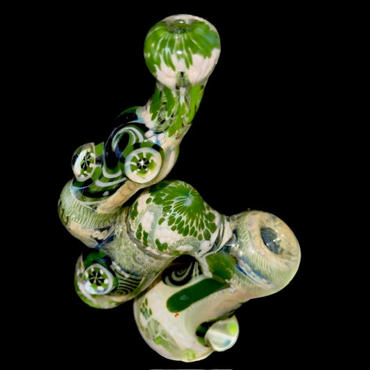 Glass Berry OG Inside Out with Millies Double Bubbler New