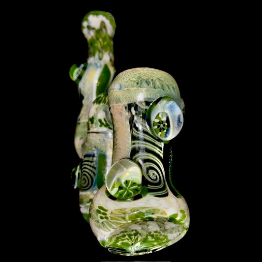 Glass Berry OG Inside Out with Millies Double Bubbler New