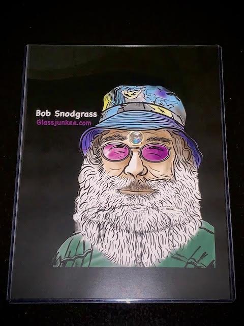 Bob Snodgrass 8.5 x 11" Picture in a Sheath Numbered New