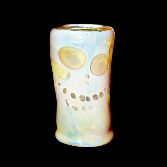 Bob Snodgrass Fumed Skulls Bead New