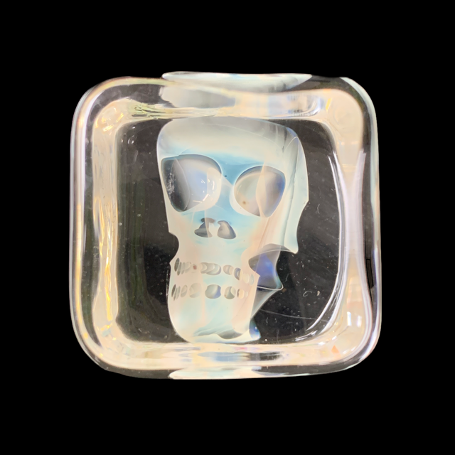 Cam Tower Fumed Skull Sugar Cube New #4