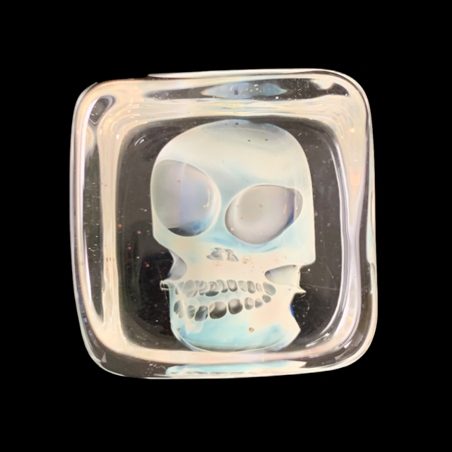 Cam Tower Fumed Skull Sugar Cube New #3