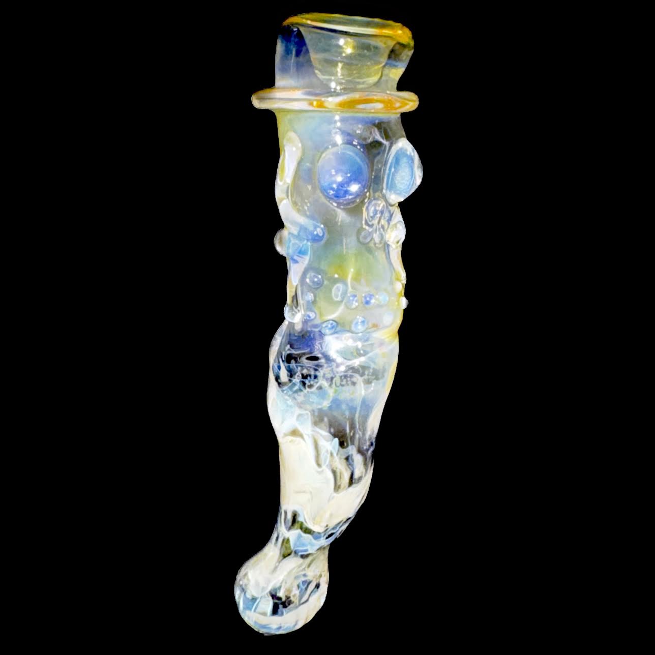 Bob Snodgrass Fumed Top Hat Chillum New