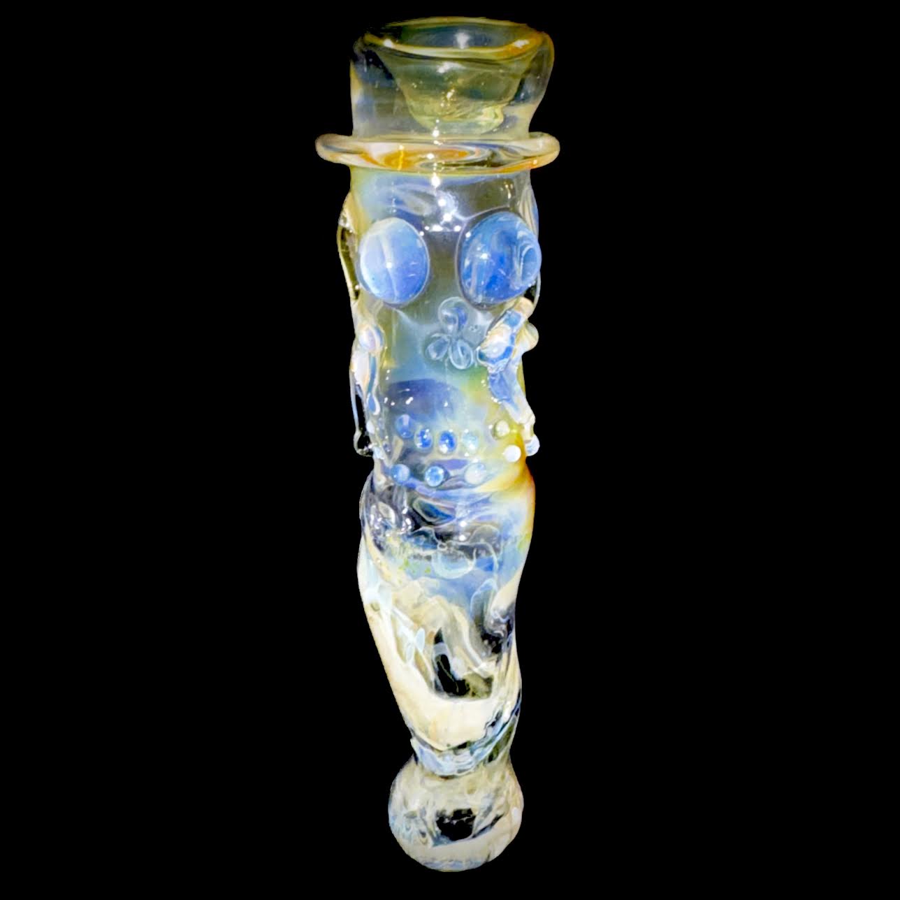 Bob Snodgrass Fumed Top Hat Chillum New