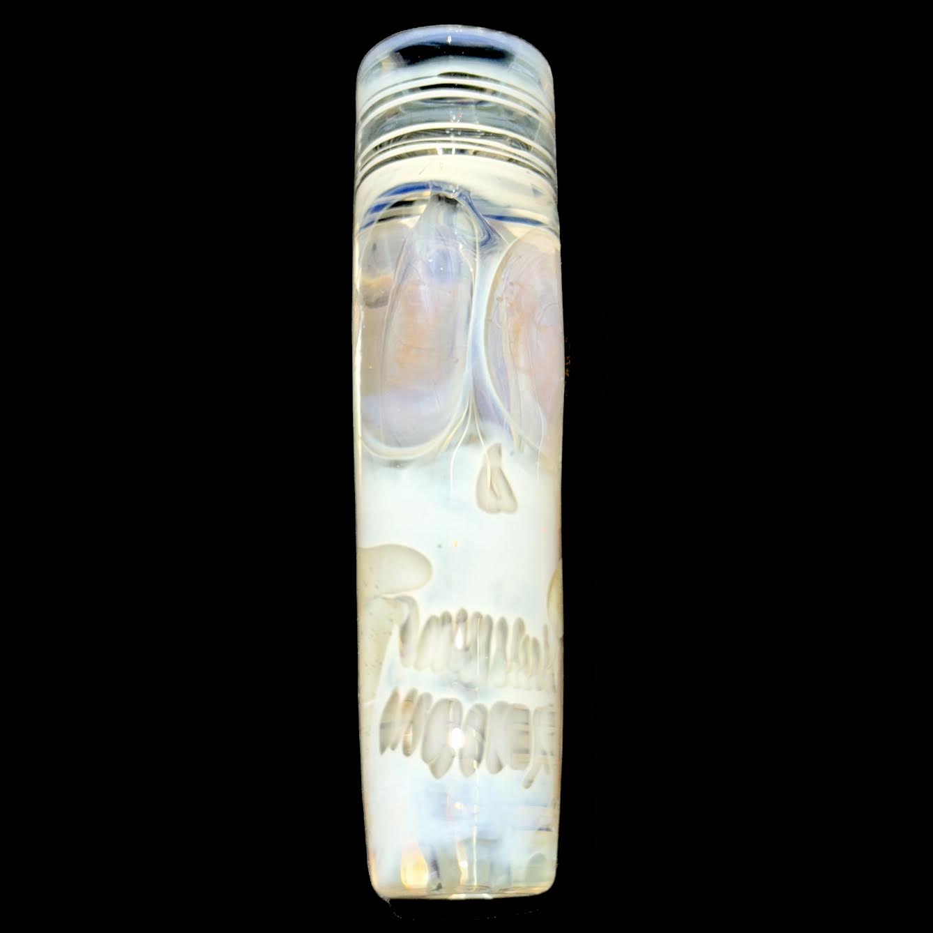 Cam Tower Fume Skull Blue Chillum New