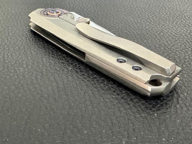 Tuff Knives Custom Thumb Breaker New from Geoff