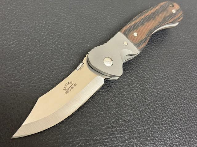 Lucas Emerson Custom MX100 New from Blade