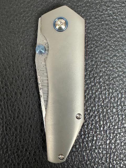 Koert Custom mini Sabot in  Damasteel New from Kentucky