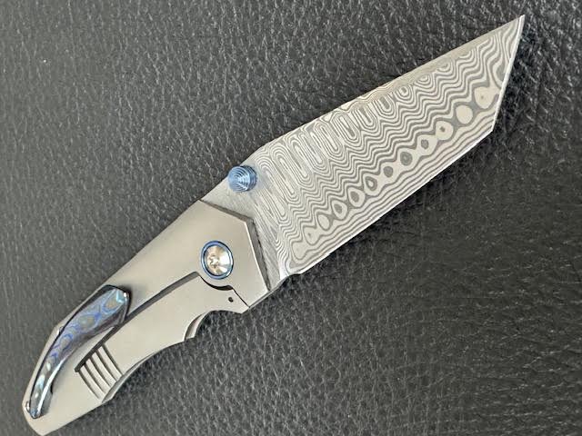 Koert Custom mini Sabot in  Damasteel New from Kentucky