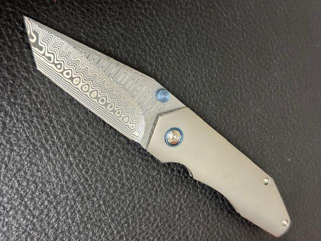 Koert Custom mini Sabot in  Damasteel New from Kentucky