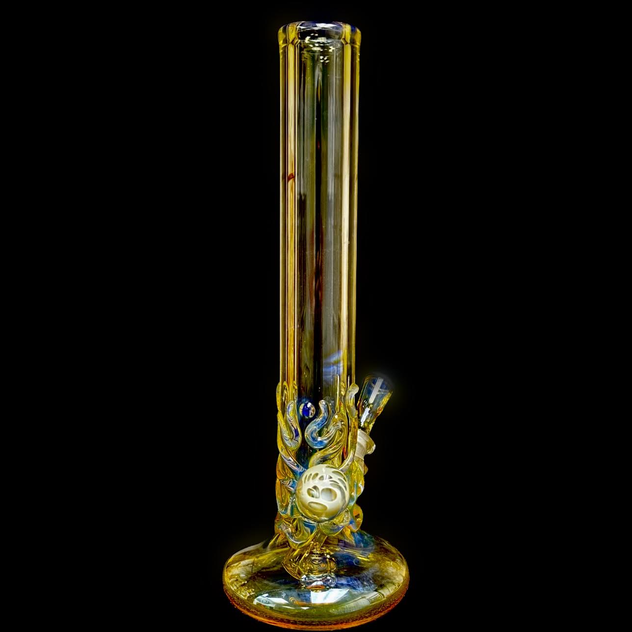 Steve Stotts Fumed OctoSkull Tube in 14mm New