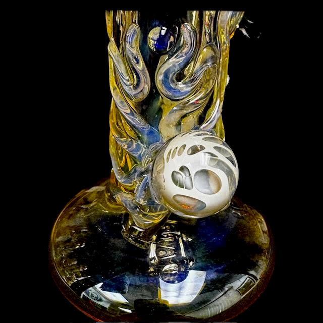Steve Stotts Fumed OctoSkull Tube in 14mm New