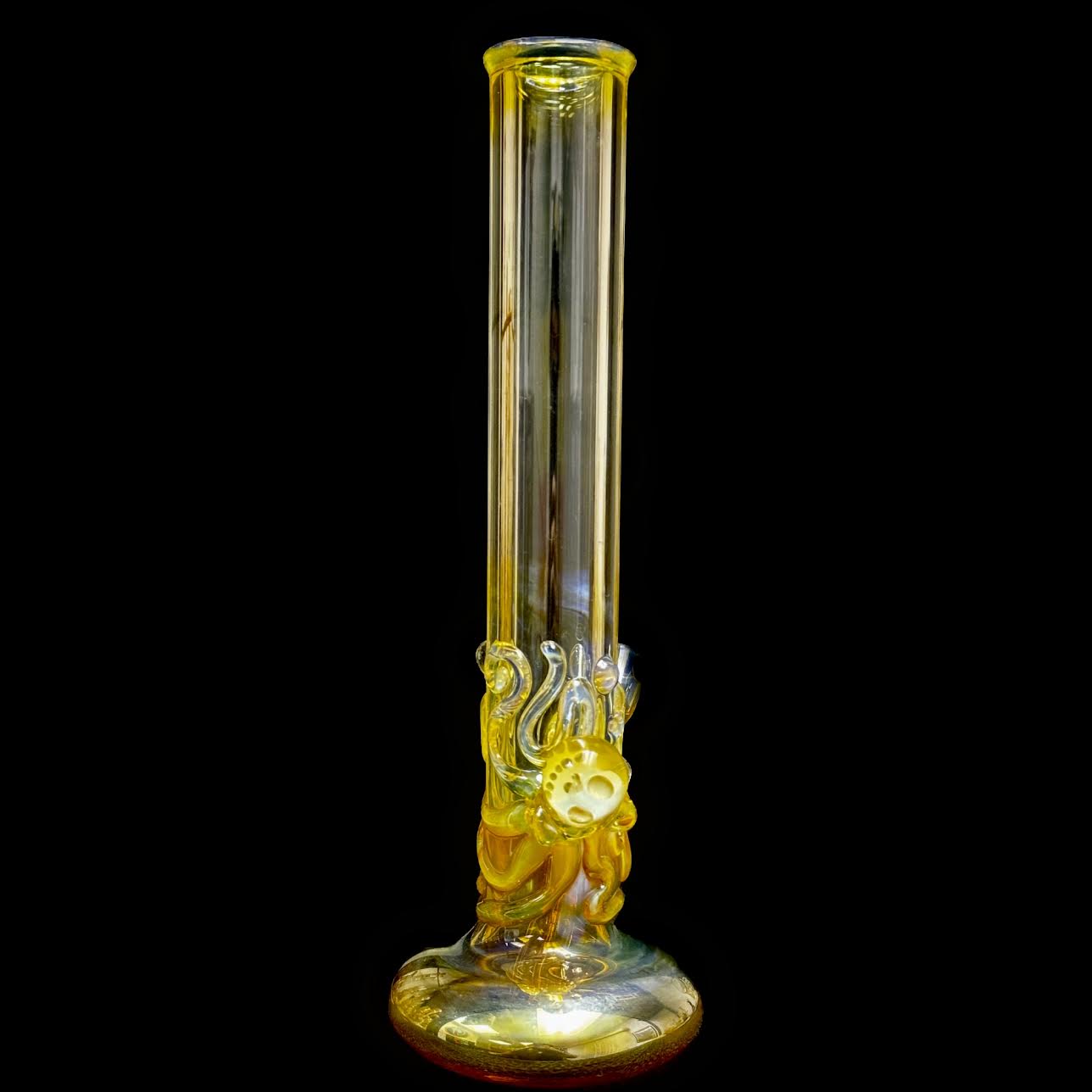 Steve Stotts Fumed OctoSkull Tube in 14mm New #2