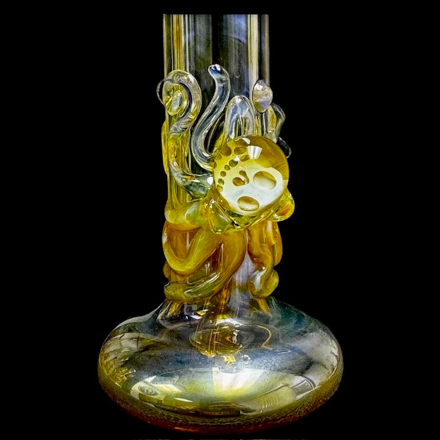 Steve Stotts Fumed OctoSkull Tube in 14mm New #2