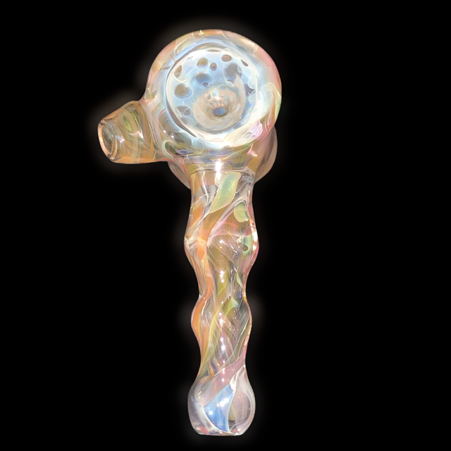 Brad Tenner Heady Psychedelic Fume Mini Hammer Bubbler New