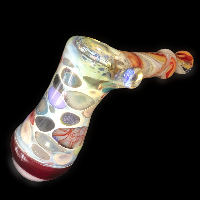 Cam Tower Heady Puddingstone Fume Hammer Bubbler New