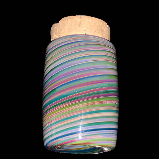 Brian Padilla Color Spiral Jar 2014